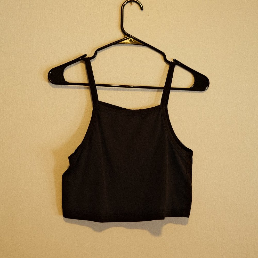 ARQ Cropped Bralette Size L - Black